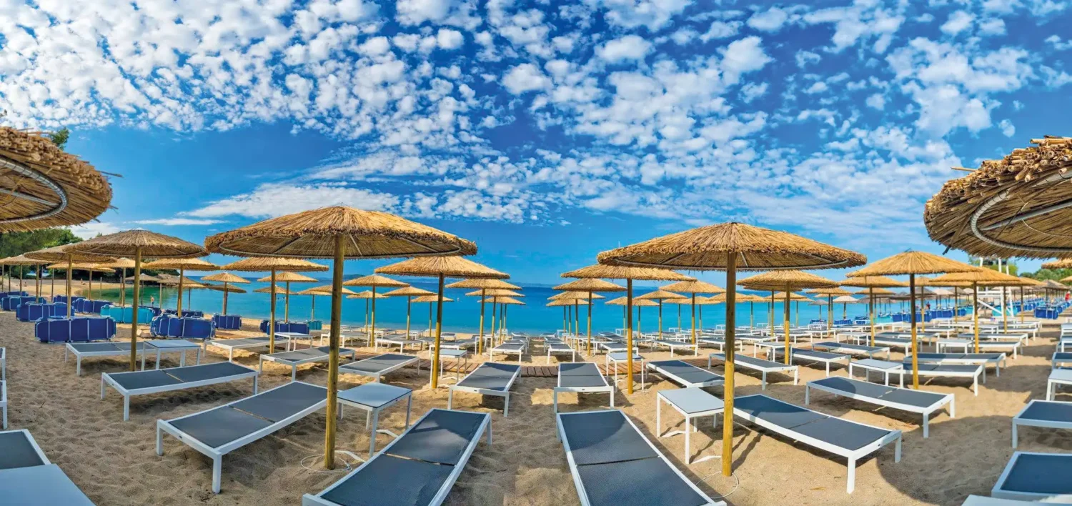 Επαγγελματικές ψάθινες ομπρέλες για Beach Bar και Ξενοδοχεία.