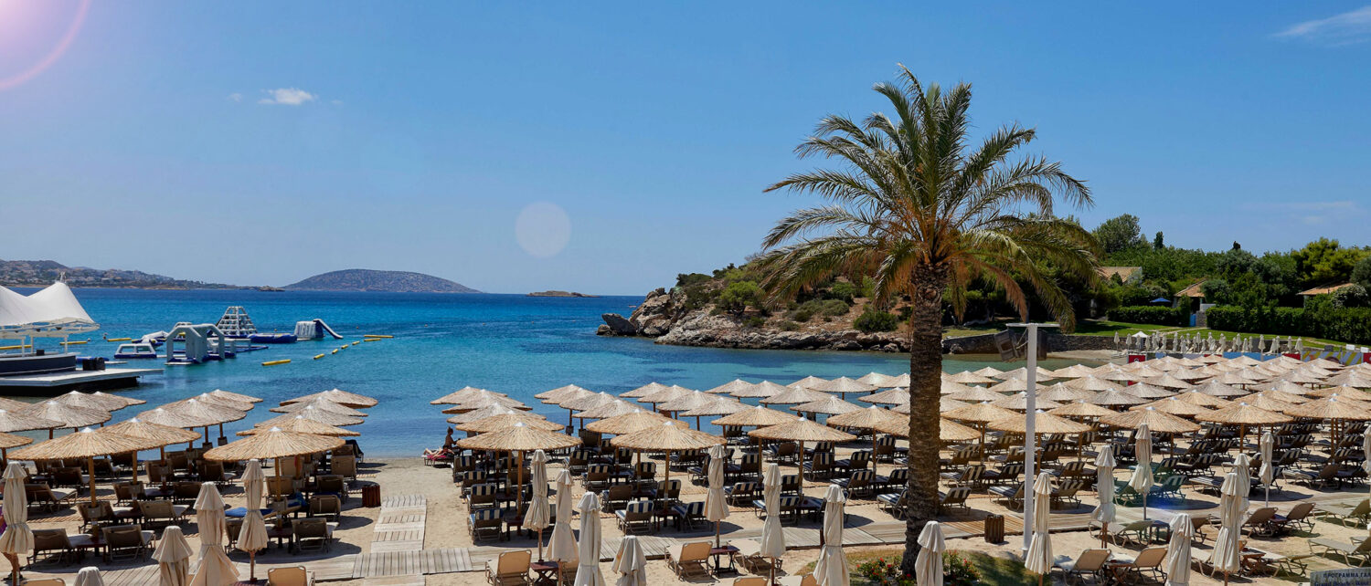 Ψάθινες ομπρέλες για beach bar και ξενοδοχεία